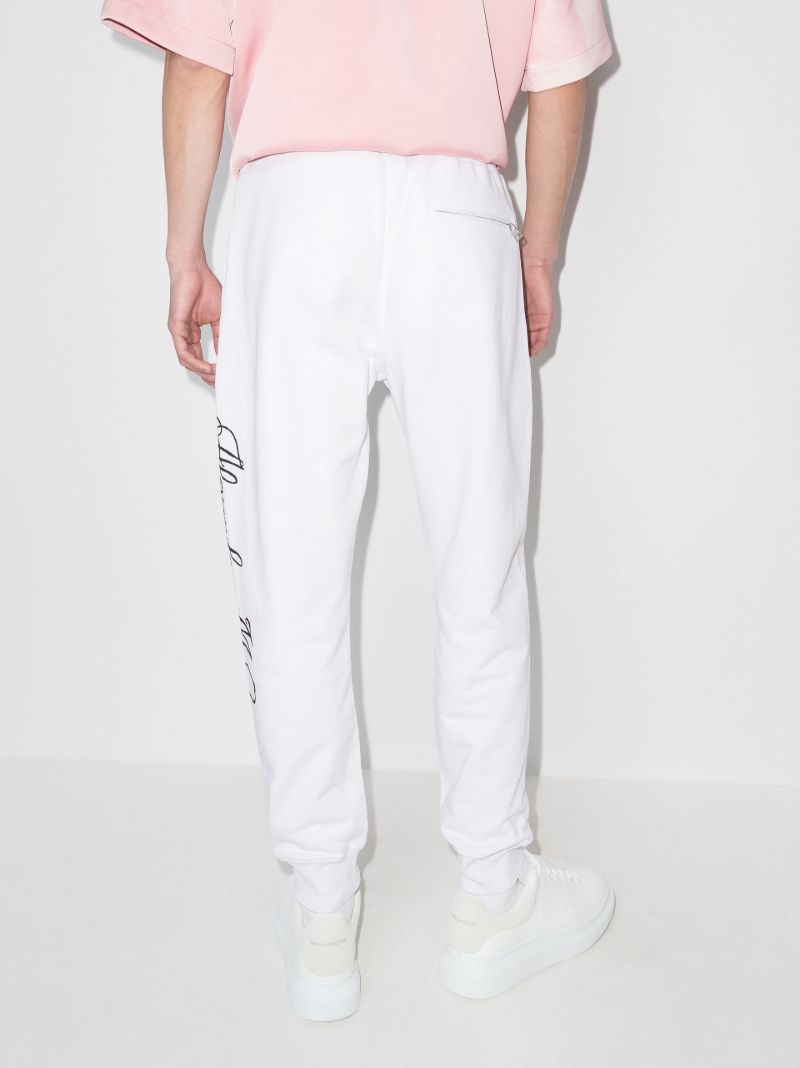Logo Print Track Pants