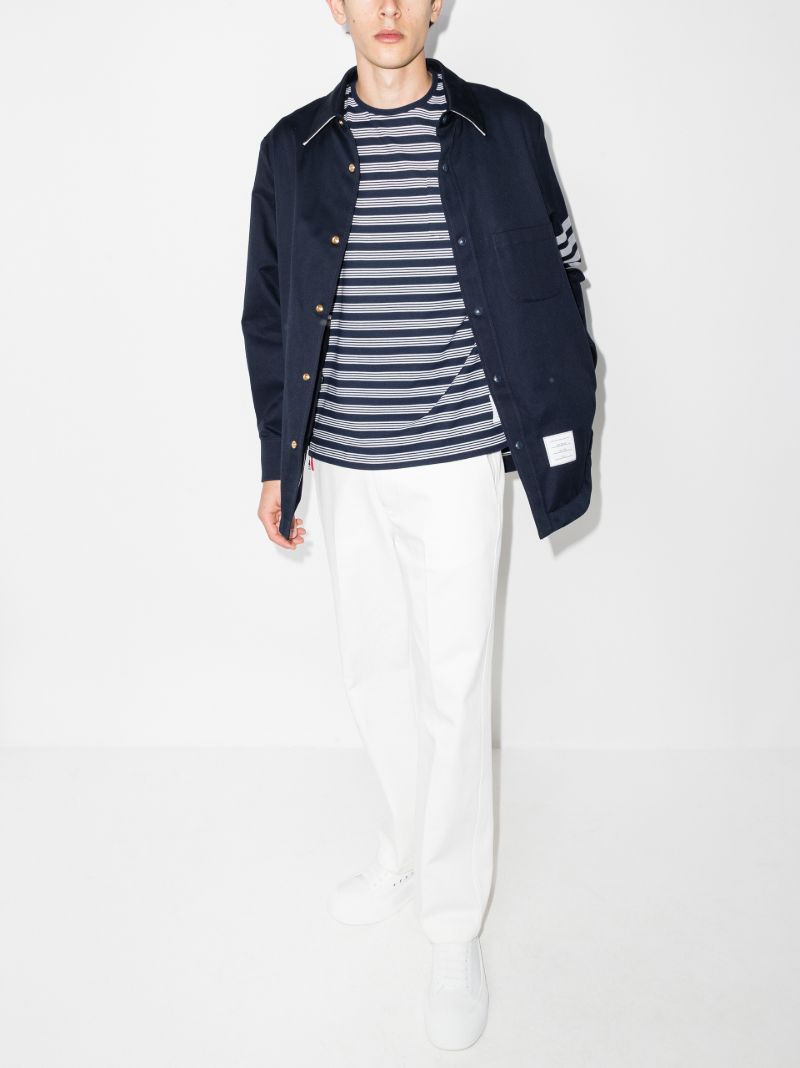 Striped Cotton T-shirt