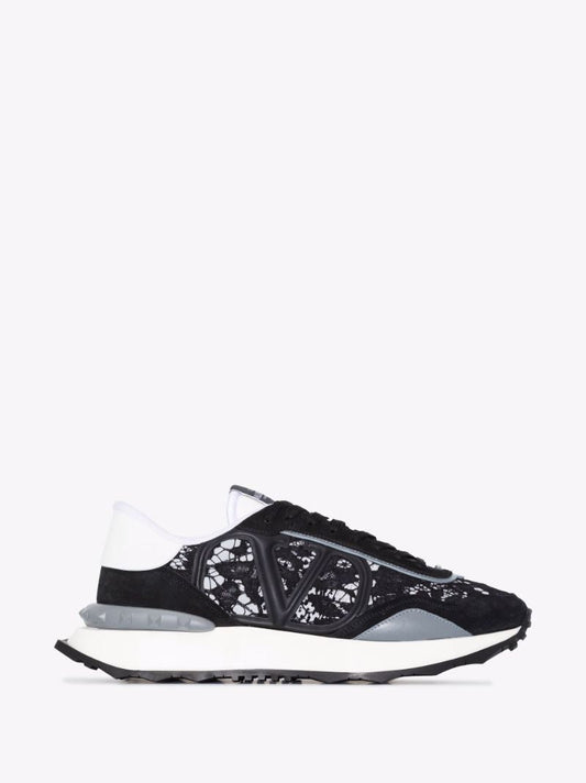 Black Lacerunner Low Top Sneakers