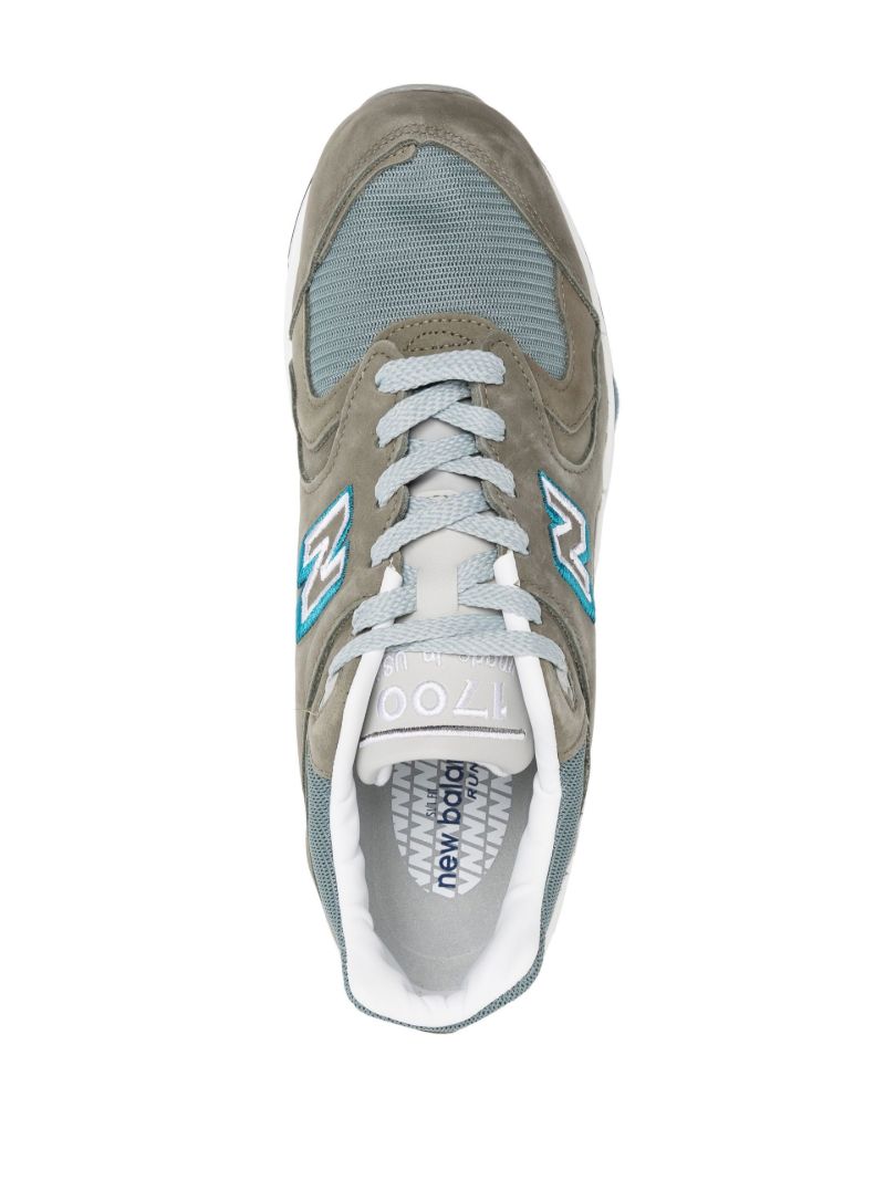 Brown M1700jp Low-top Sneakers