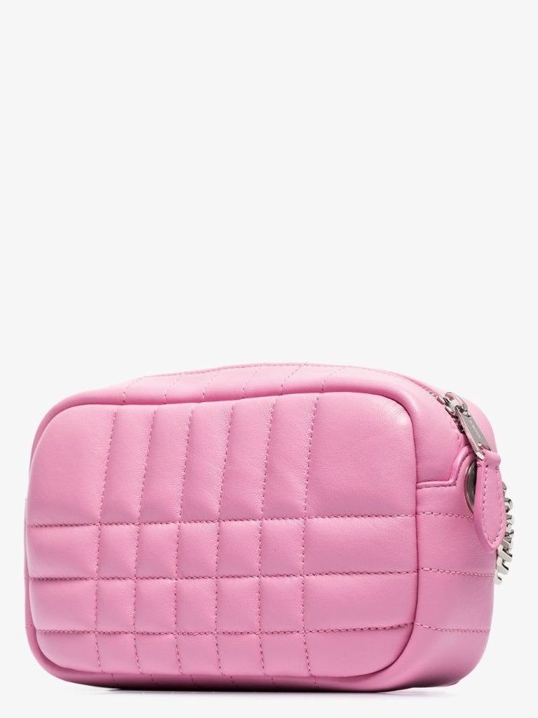 Pink Lola Leather Cross Body Bag