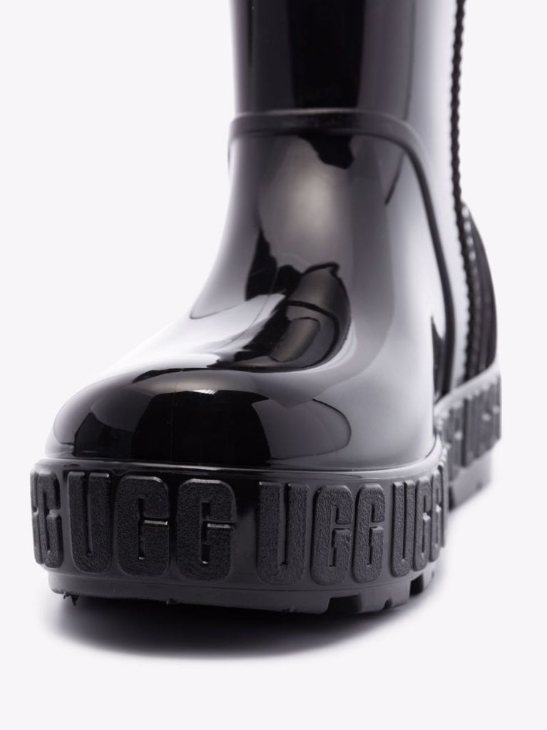 Black Drizlita Ankle Rubber Rain Boots