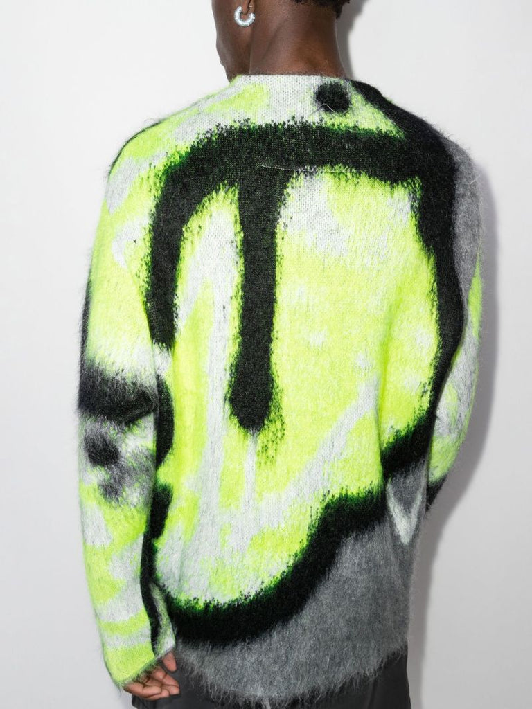 X Chito Brushed Graffiti Sweater