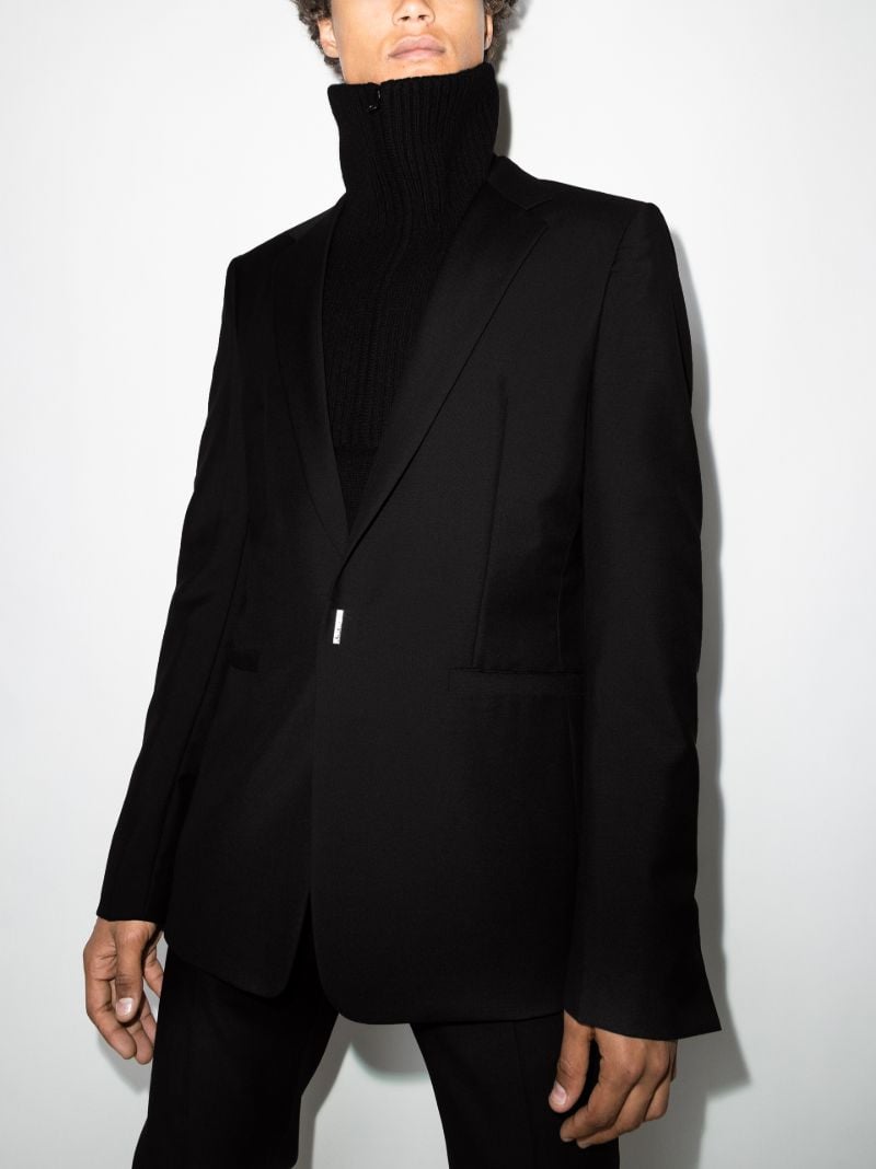 Single-breasted Hook Blazer