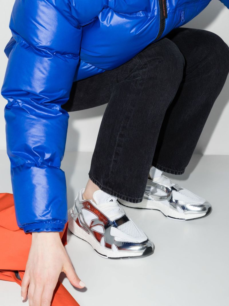 Silver Ultraboost 22 Low Top Sneakers