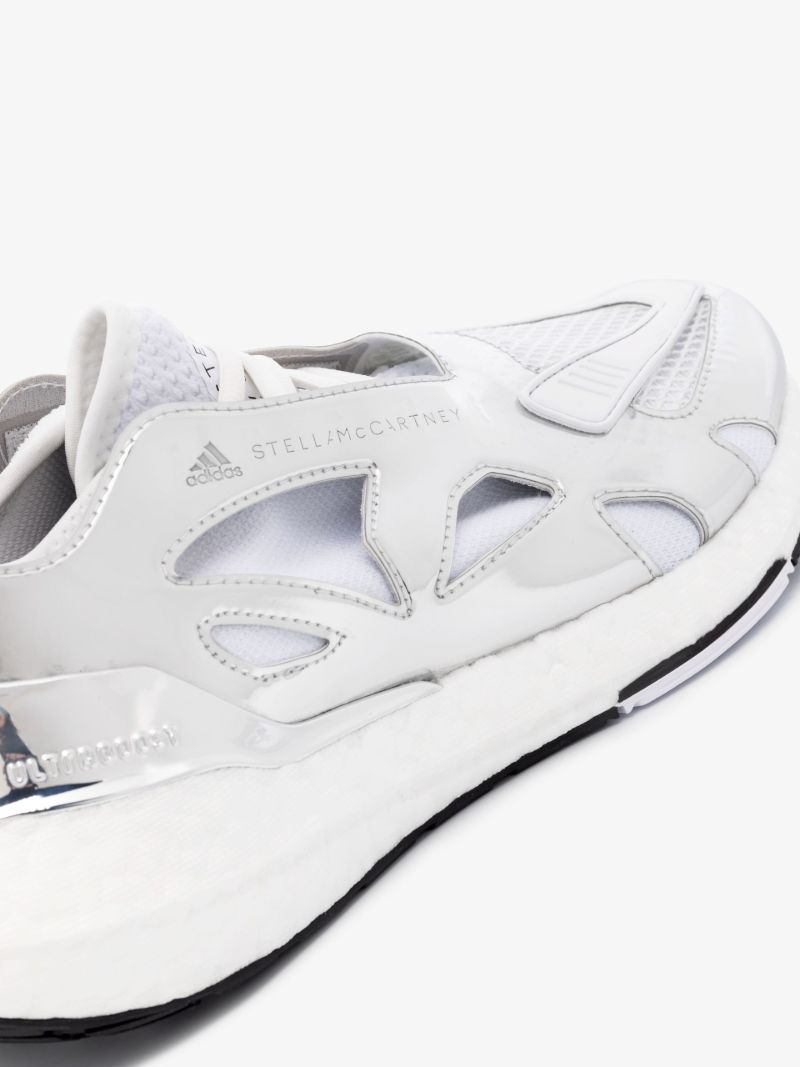Silver Ultraboost 22 Low Top Sneakers
