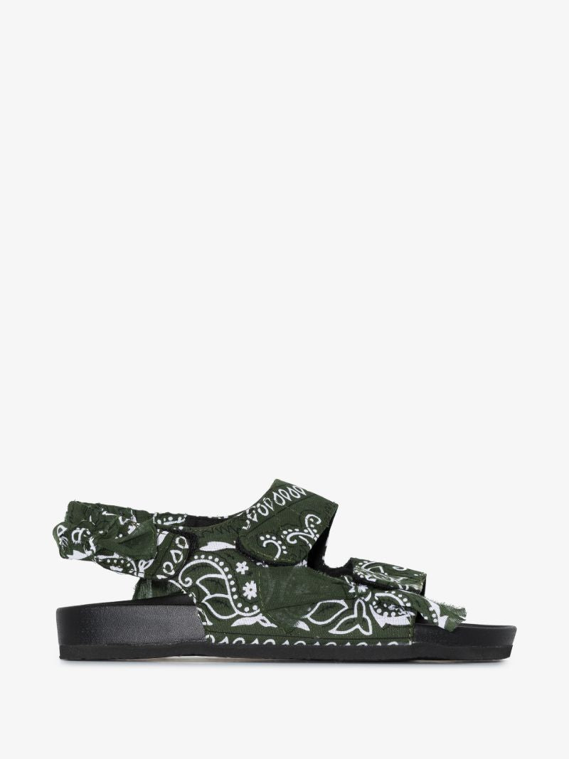 Green Apache Bandana Sandals