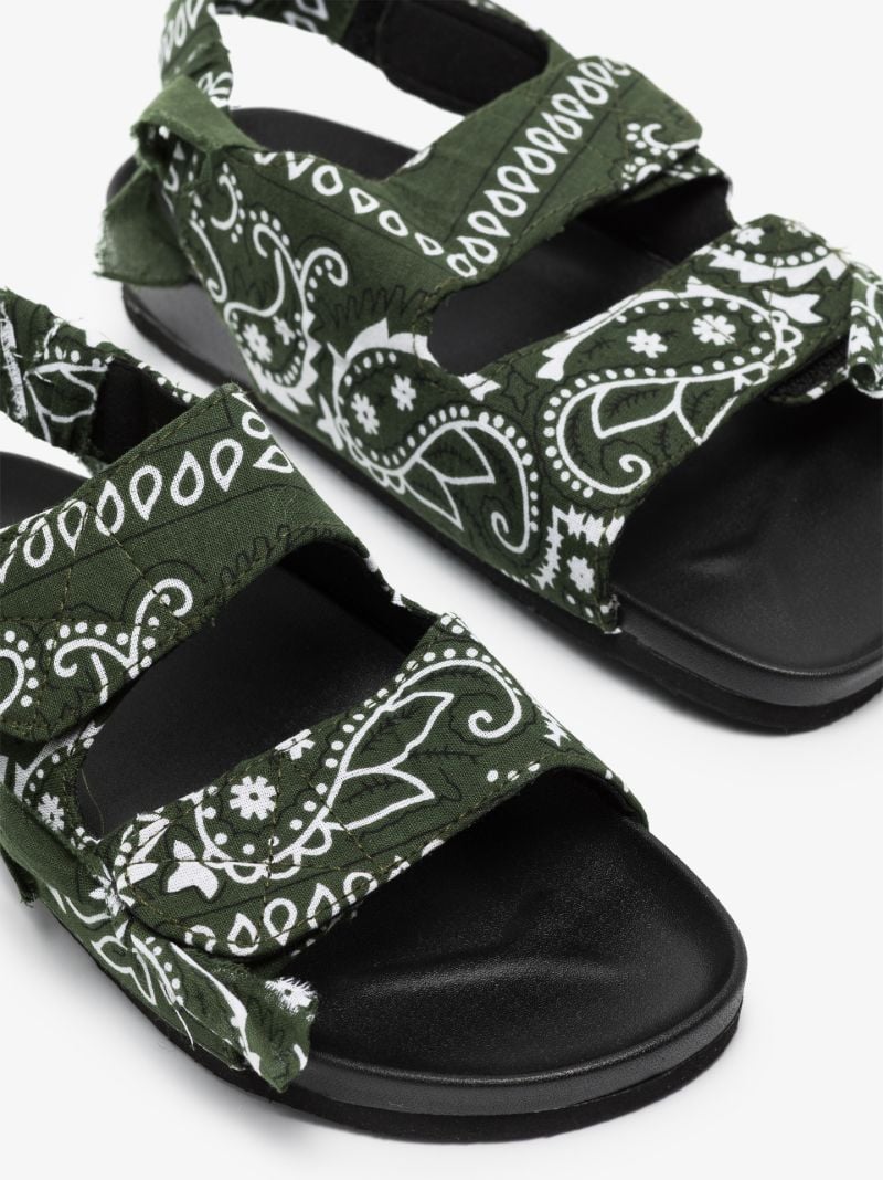 Green Apache Bandana Sandals