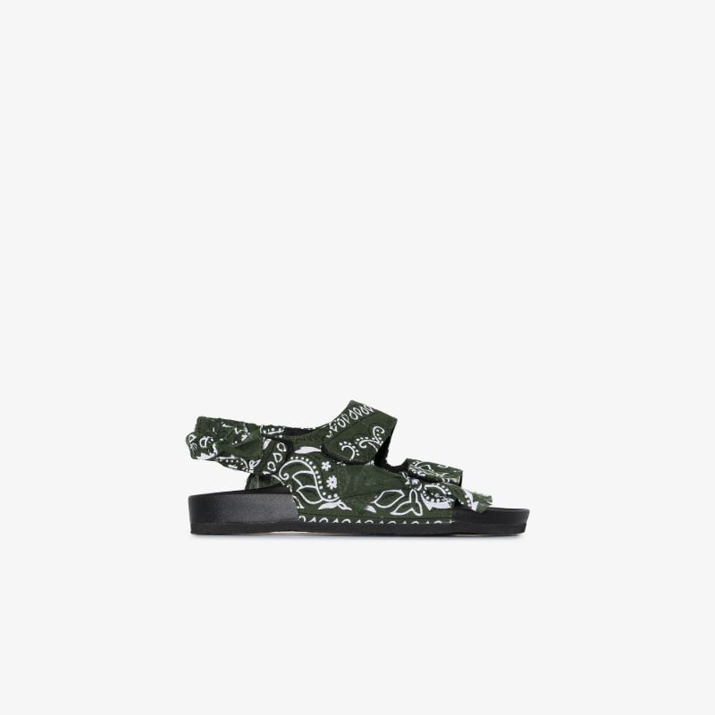 Green Apache Bandana Sandals