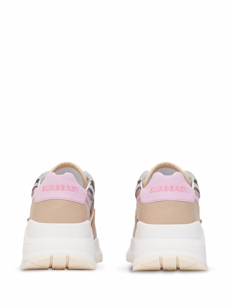 Brown Vintage Check Low-top Sneakers