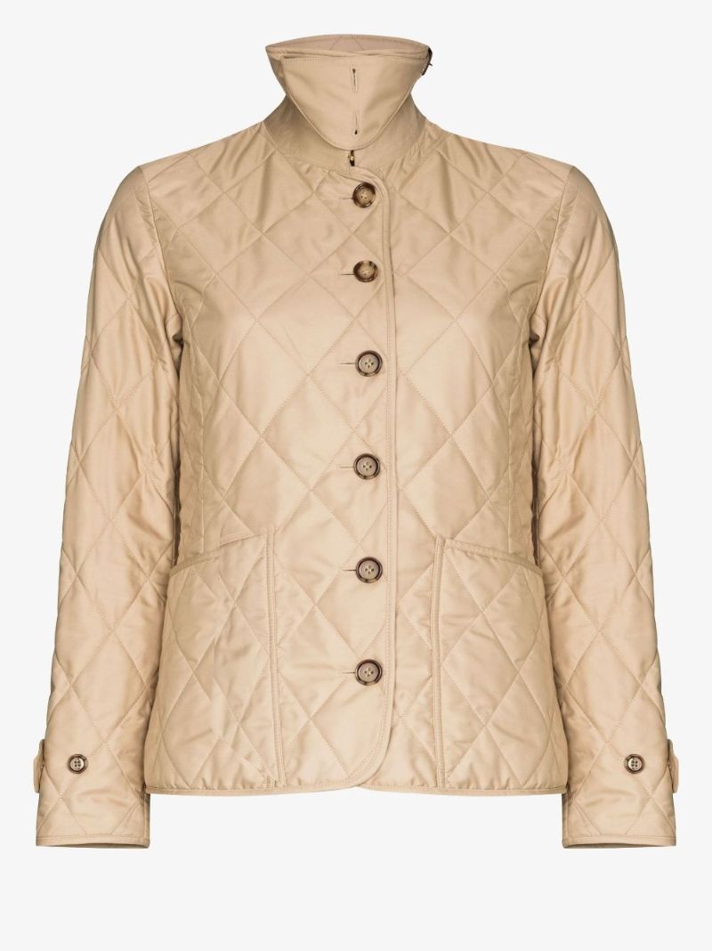 Neutral Quilted Jacket