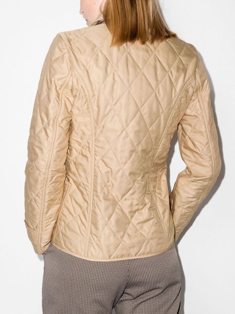 Neutral Quilted Jacket