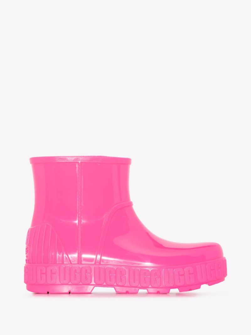 Pink Drizlita Ankle Rubber Rain Boots