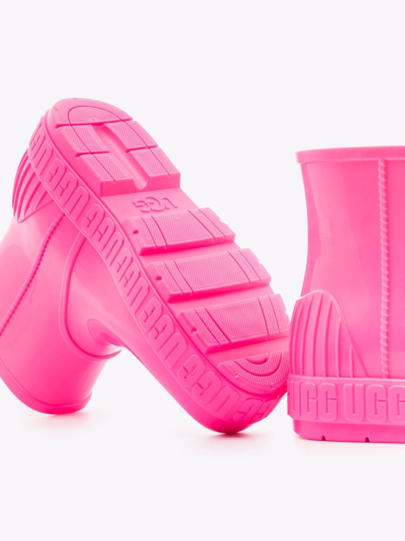 Pink Drizlita Ankle Rubber Rain Boots