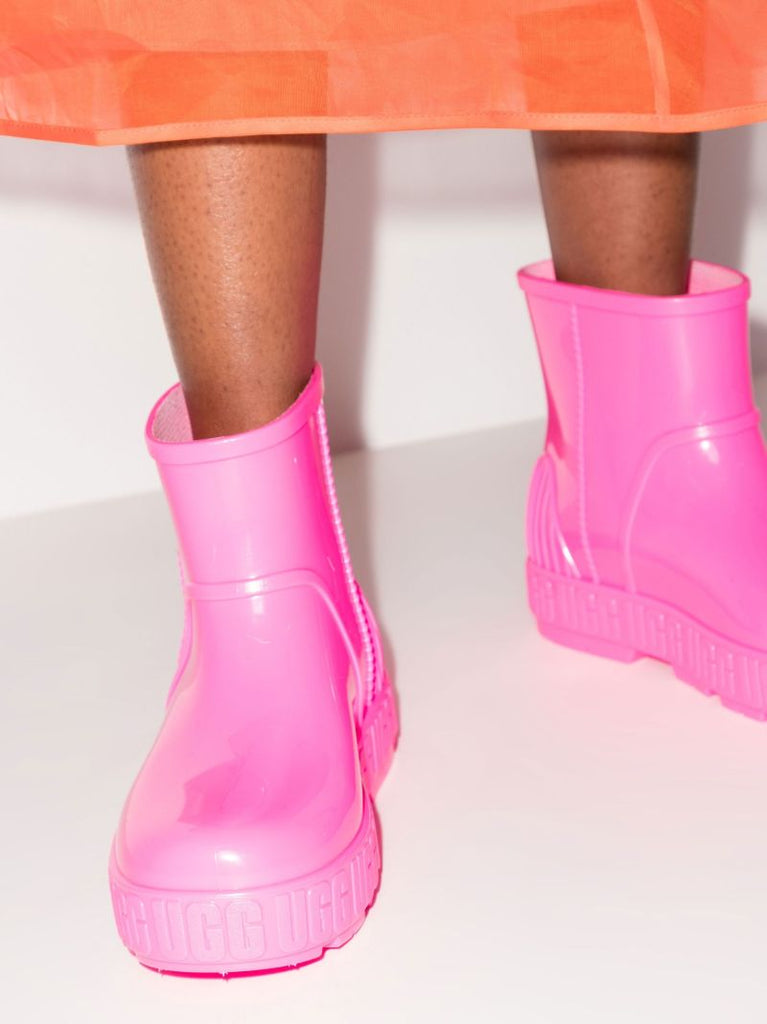 Pink Drizlita Ankle Rubber Rain Boots