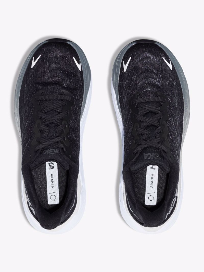 Black Arahi 6 Low Top Sneakers