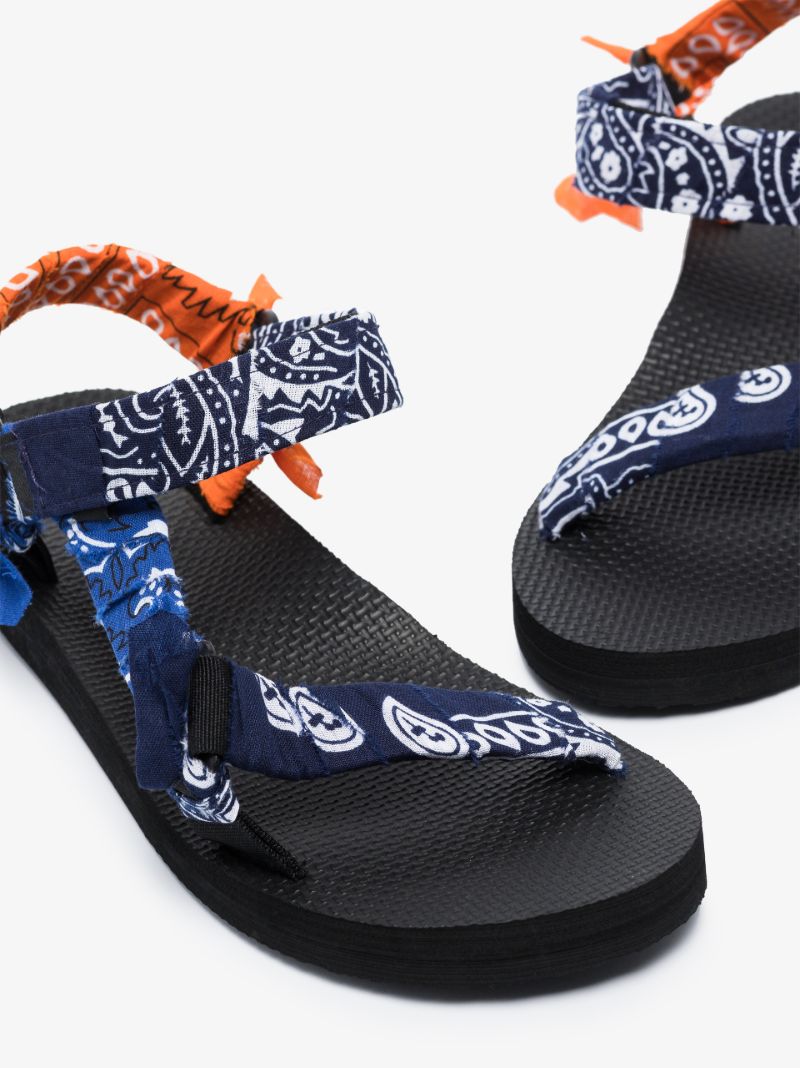 Blue Trekky Bandana Sandals