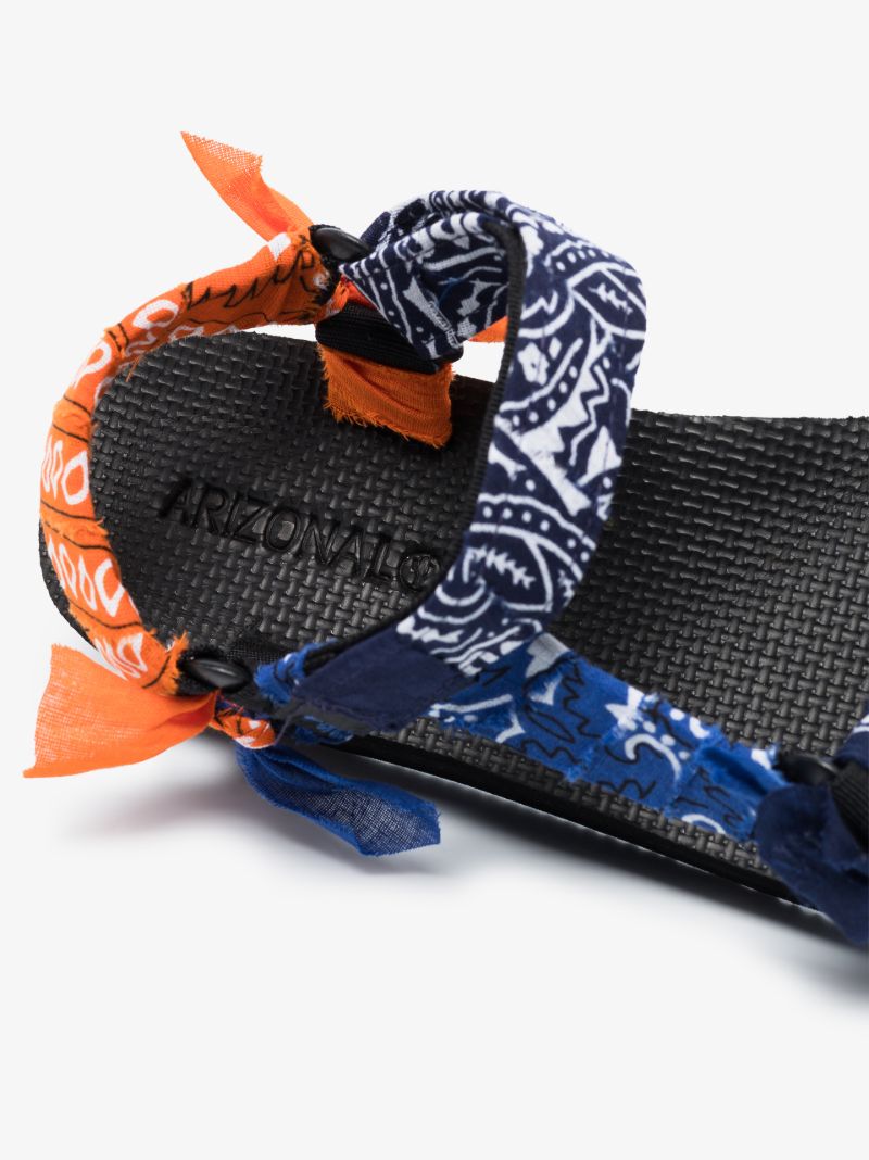 Blue Trekky Bandana Sandals