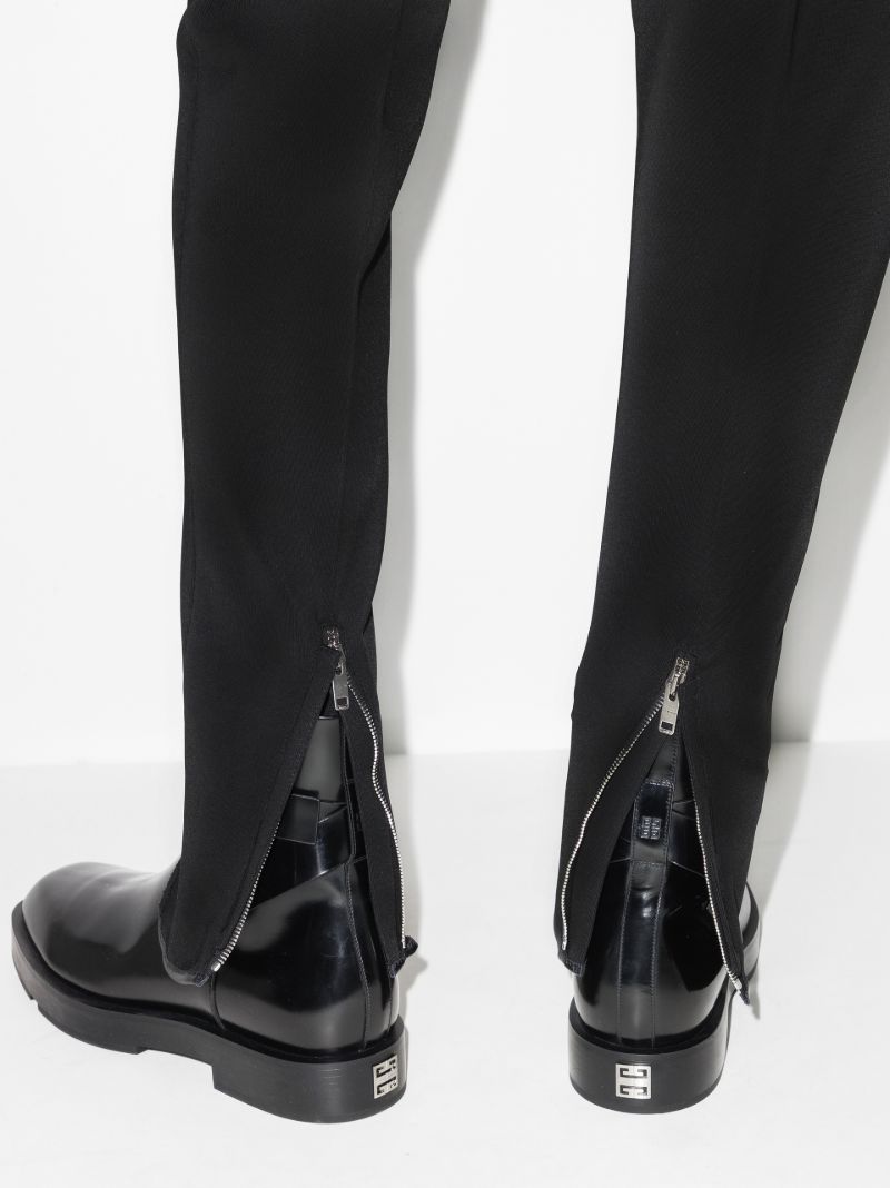 Zip Cuff Skinny Trousers