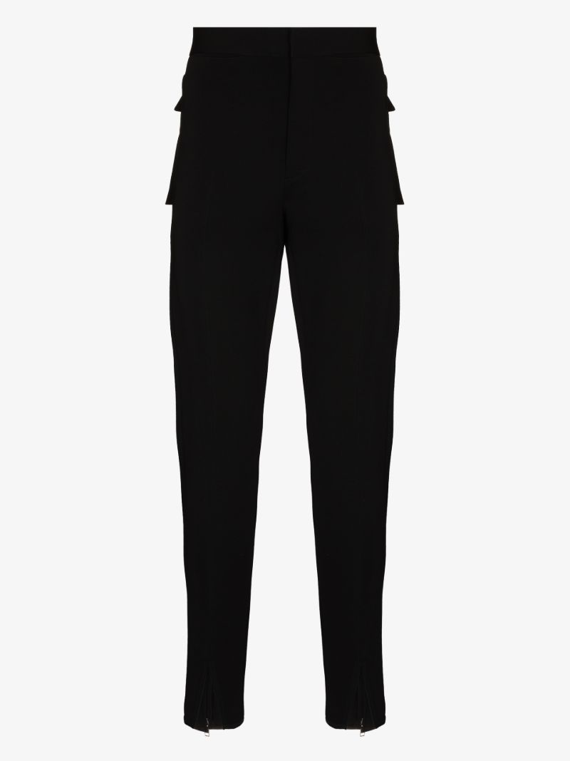 Zip Cuff Skinny Trousers