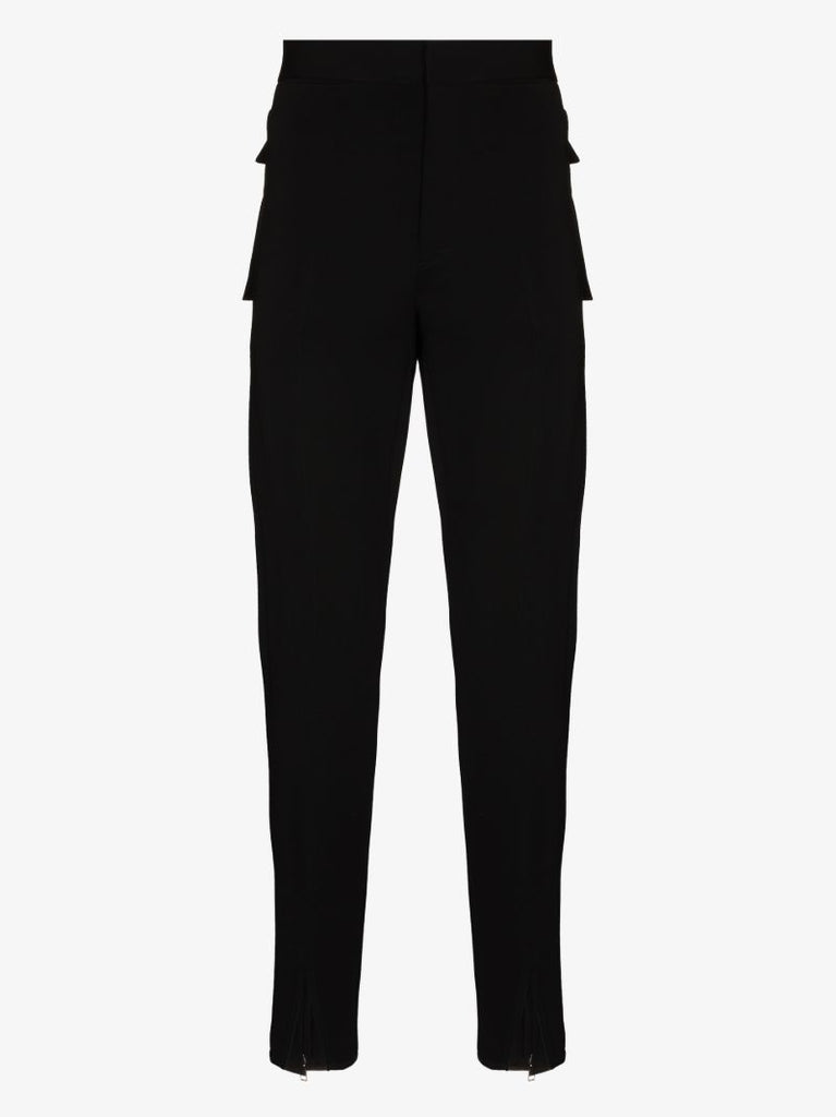 Zip Cuff Skinny Trousers
