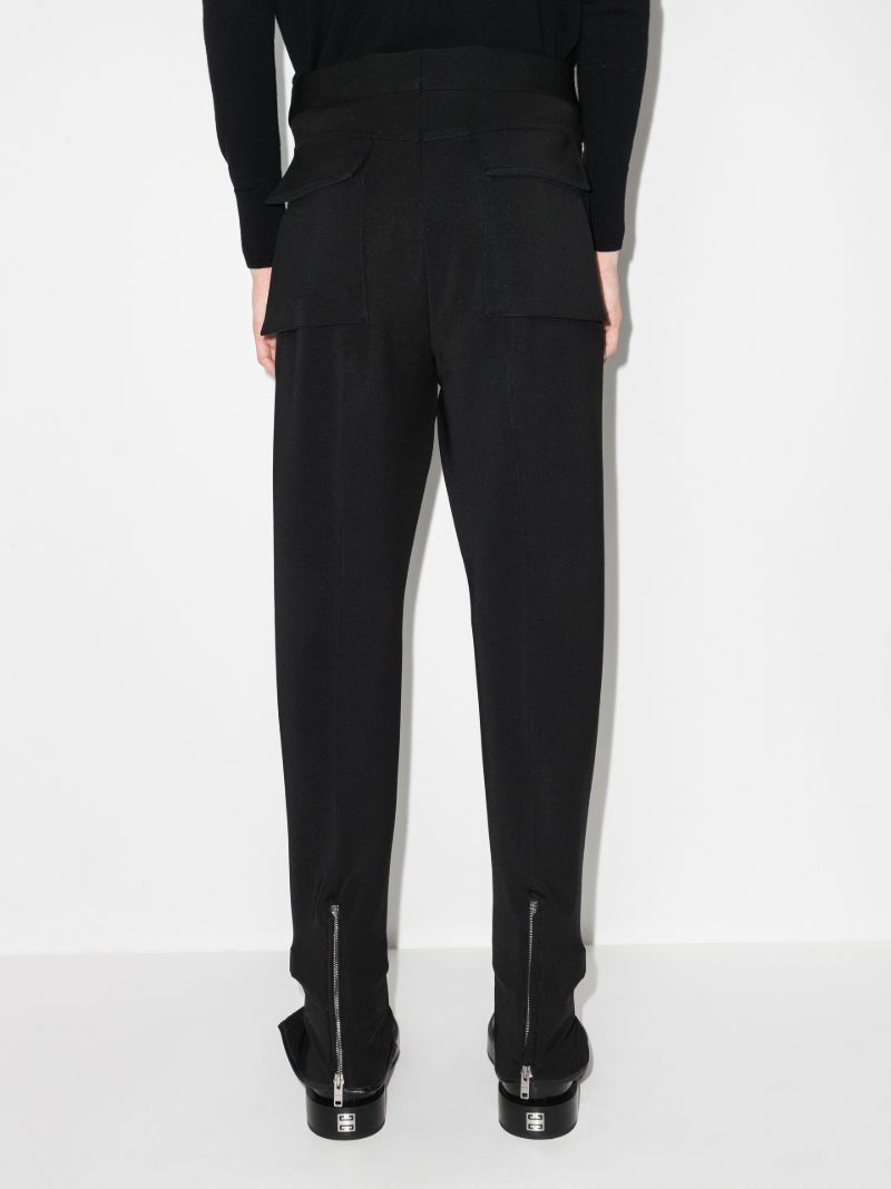 Zip Cuff Skinny Trousers