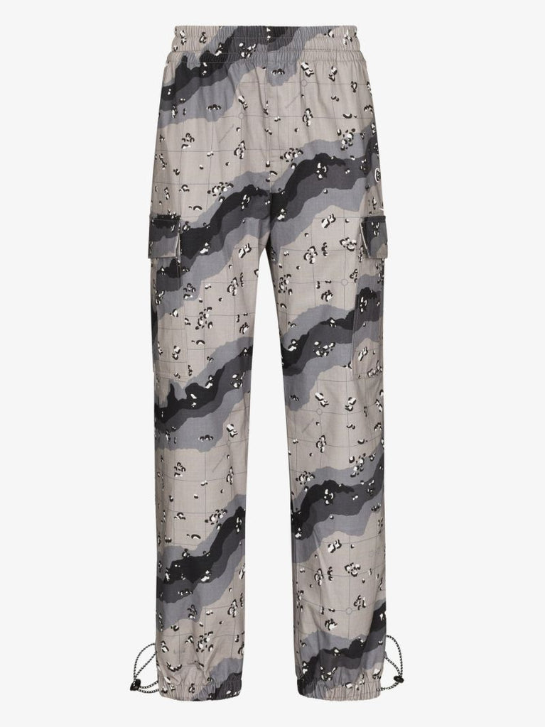 Camouflage Cotton Track Pants