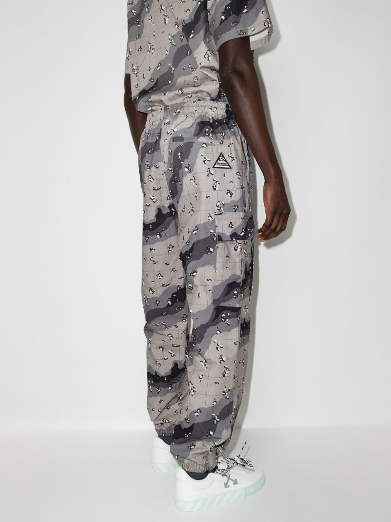 Camouflage Cotton Track Pants