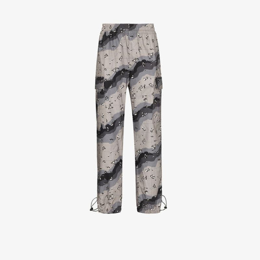 Camouflage Cotton Track Pants