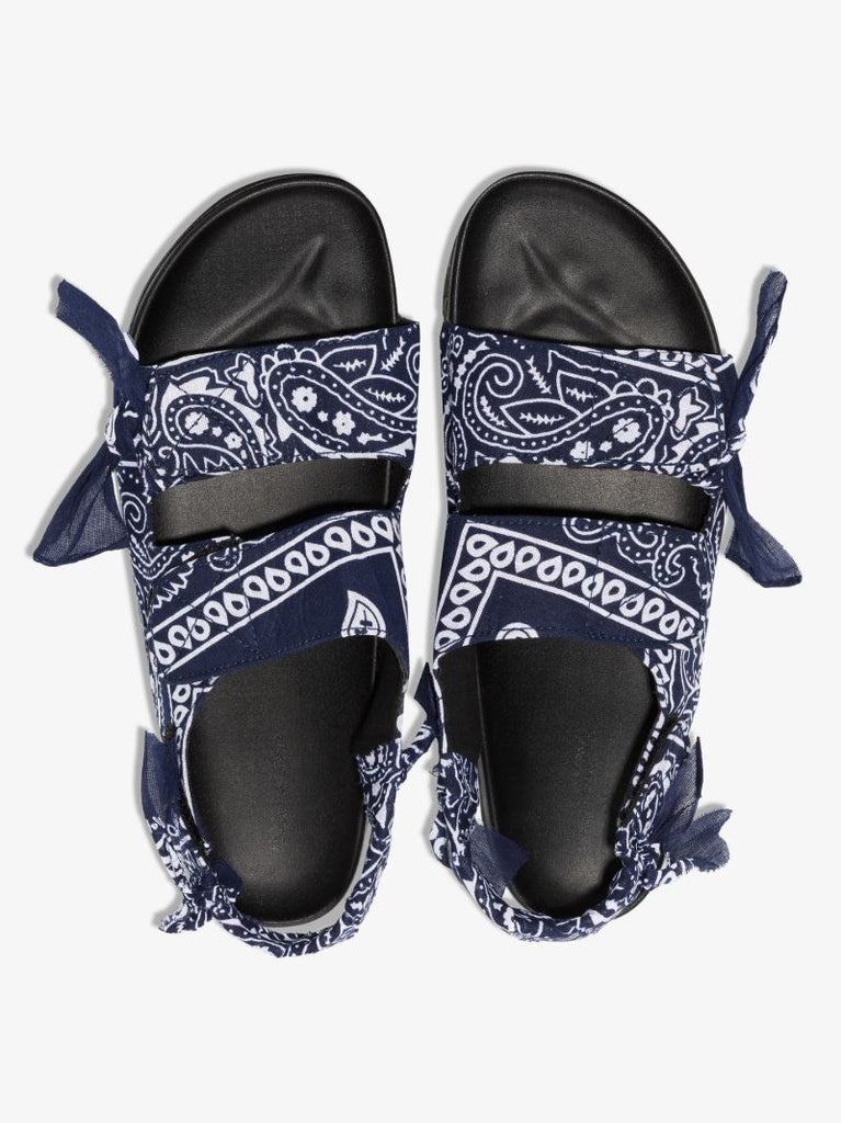 Blue Apache Bandana Sandals