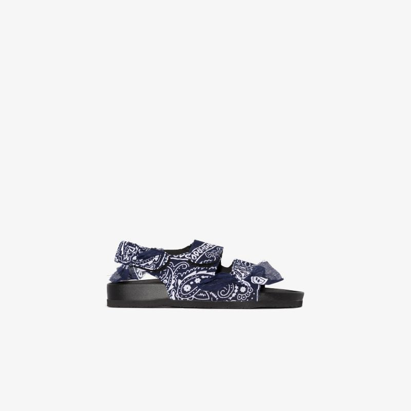 Blue Apache Bandana Sandals