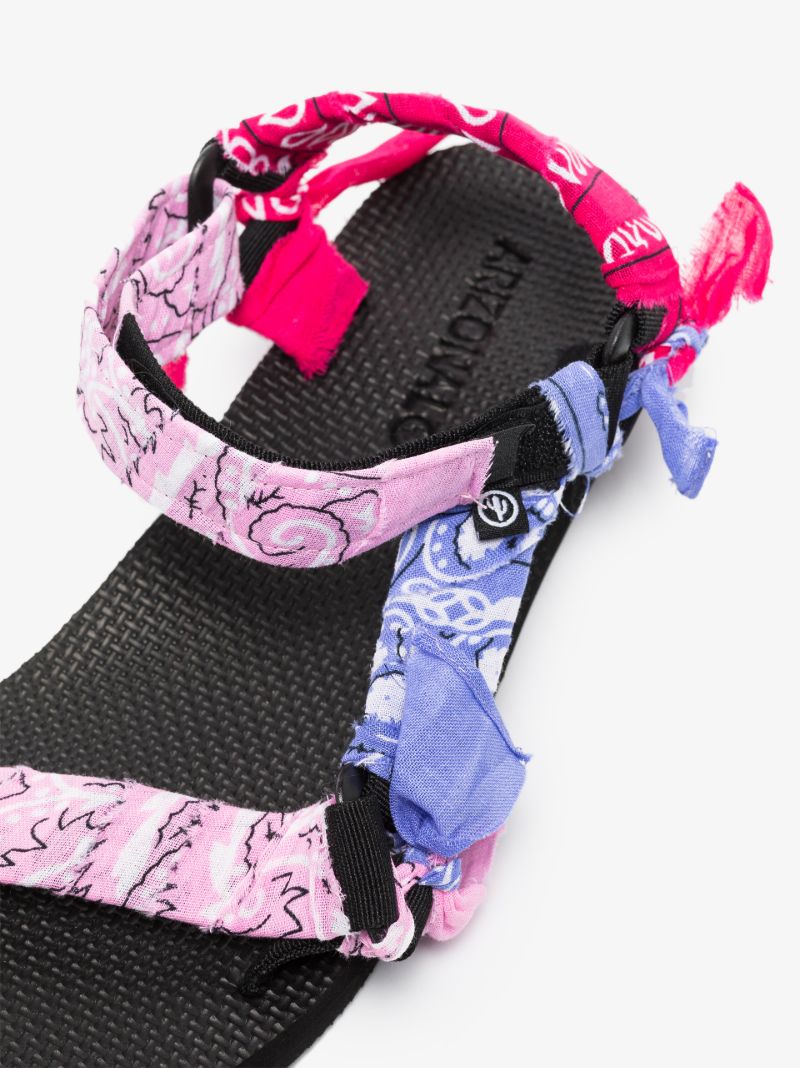 Pink Trekky Bandana Sandals