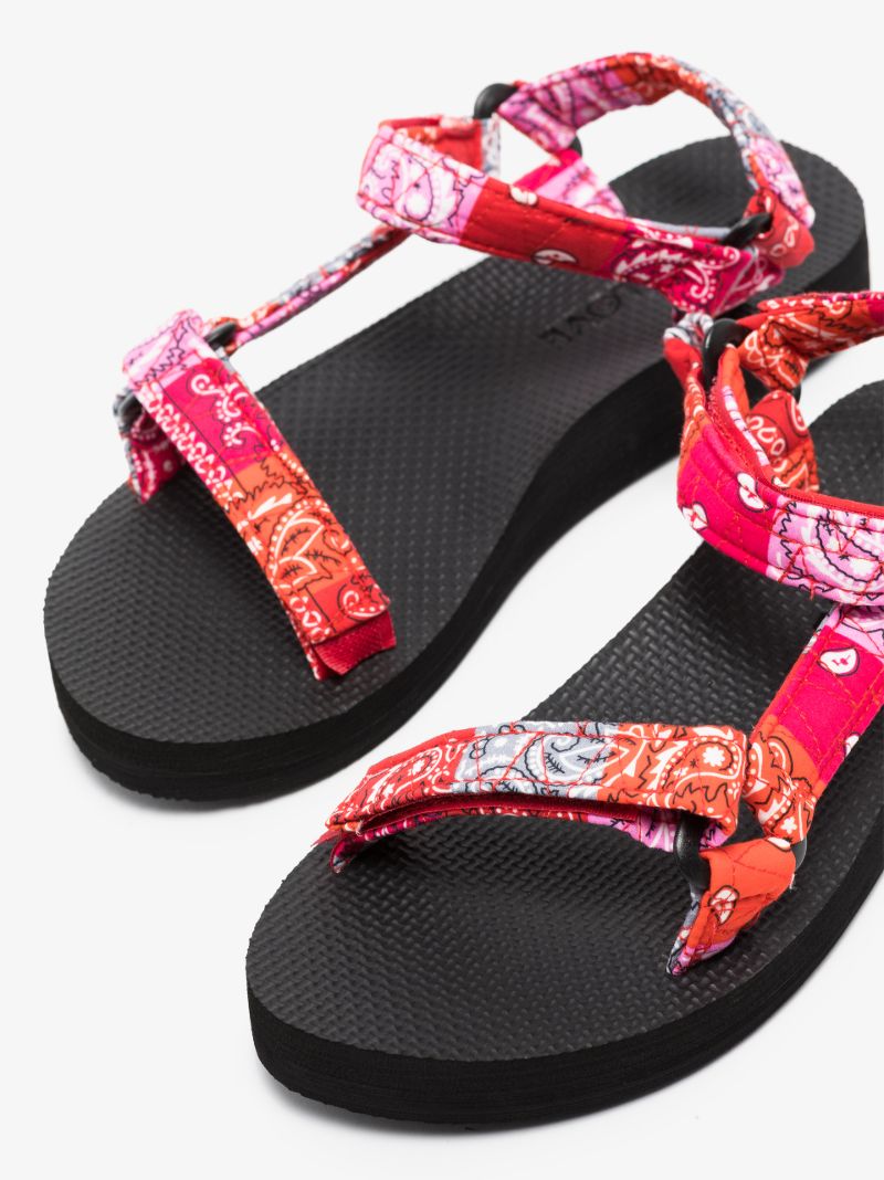 Pink Trekky Bandana Sandals