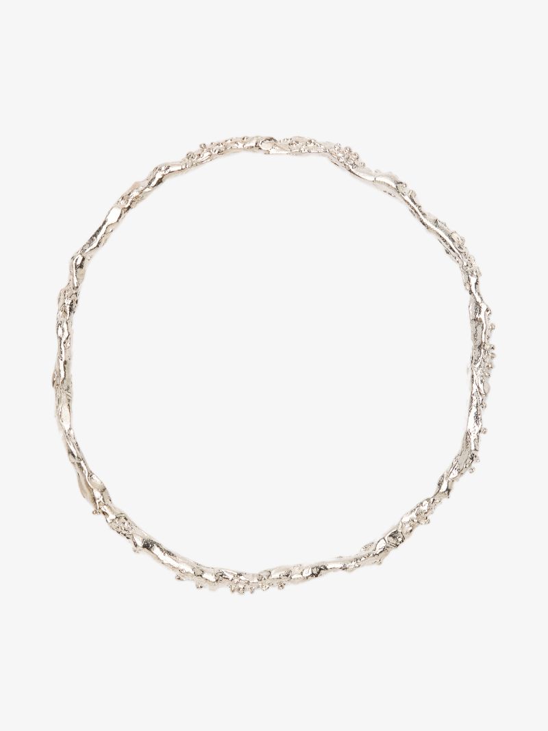 Sterling Silver the Infernal Rocks Bangle Bracelet