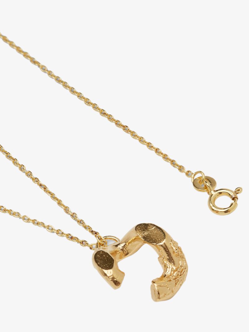 Gold-plated the Flashback Pendant Necklace
