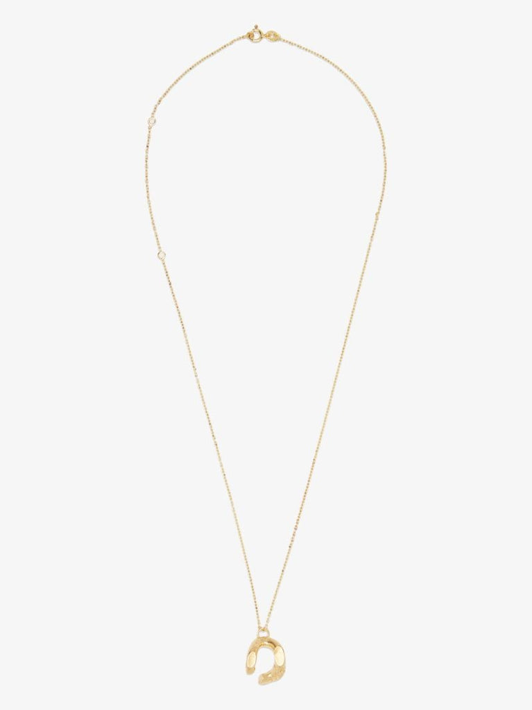 Gold-plated the Flashback Pendant Necklace