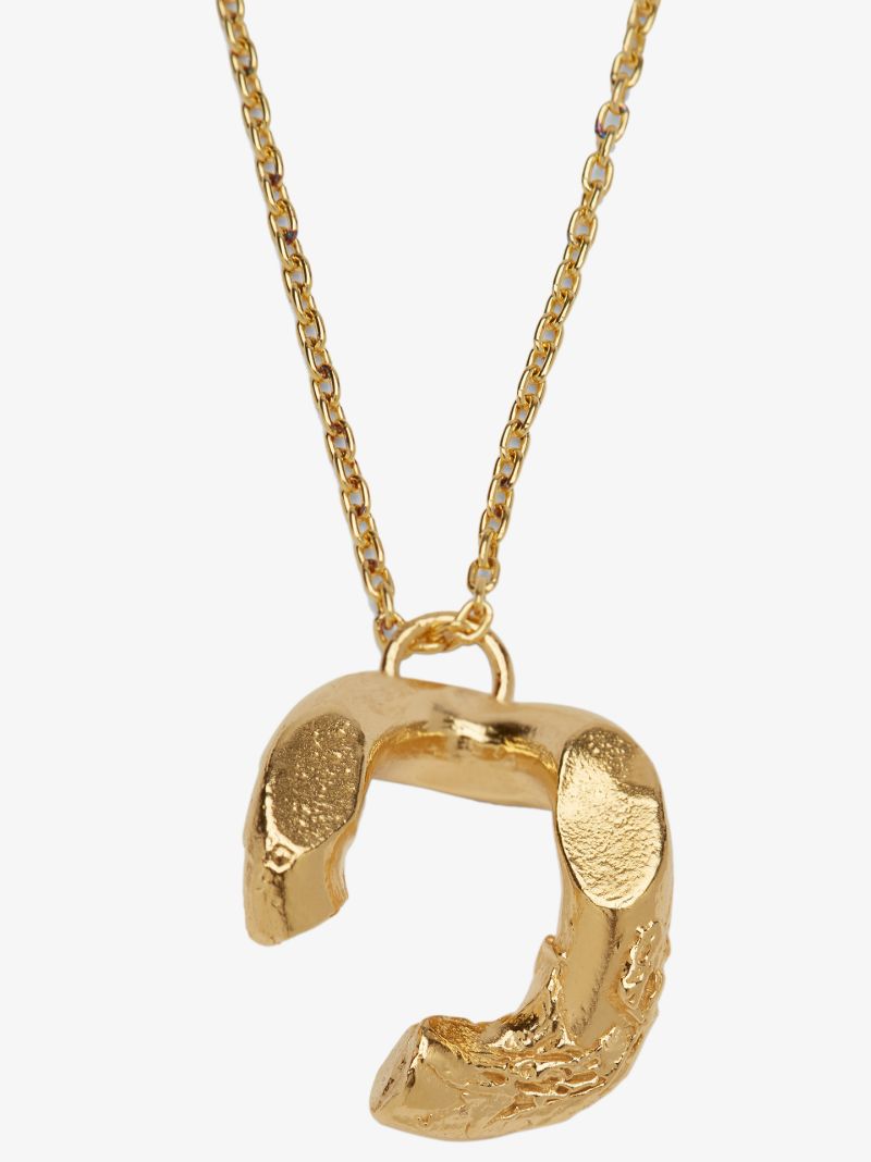 Gold-plated the Flashback Pendant Necklace