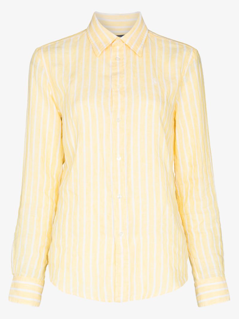 Relaxed Striped Linen Shirt