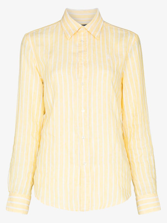 Relaxed Striped Linen Shirt