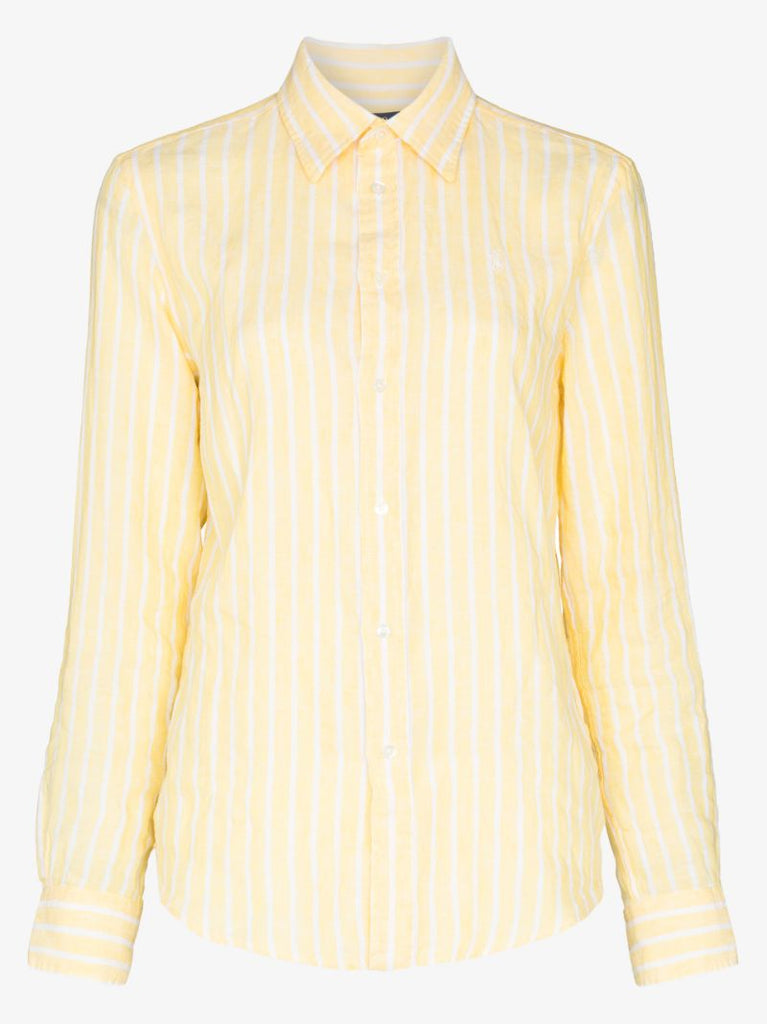 Relaxed Striped Linen Shirt
