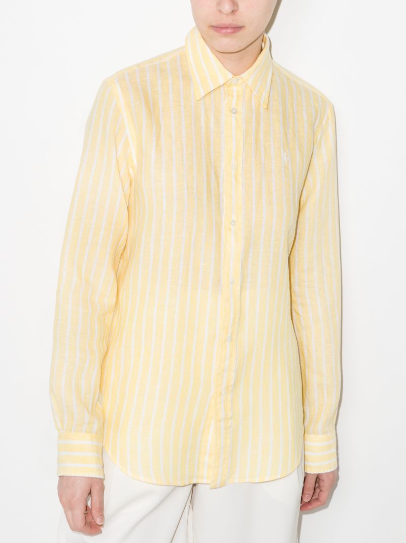 Relaxed Striped Linen Shirt