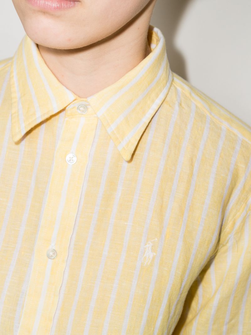 Relaxed Striped Linen Shirt