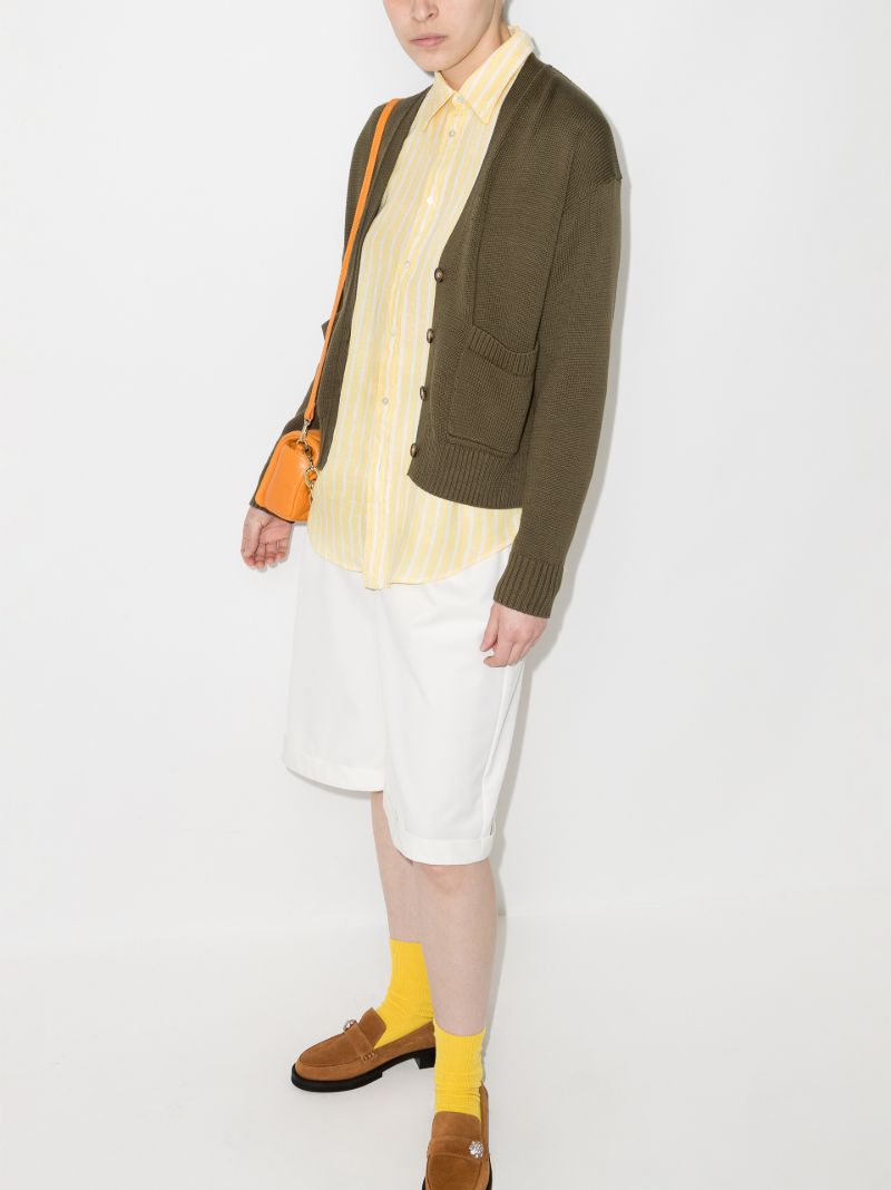 Relaxed Striped Linen Shirt