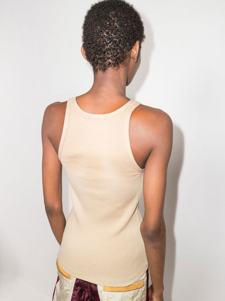 Ribbed Cotton Tank Top