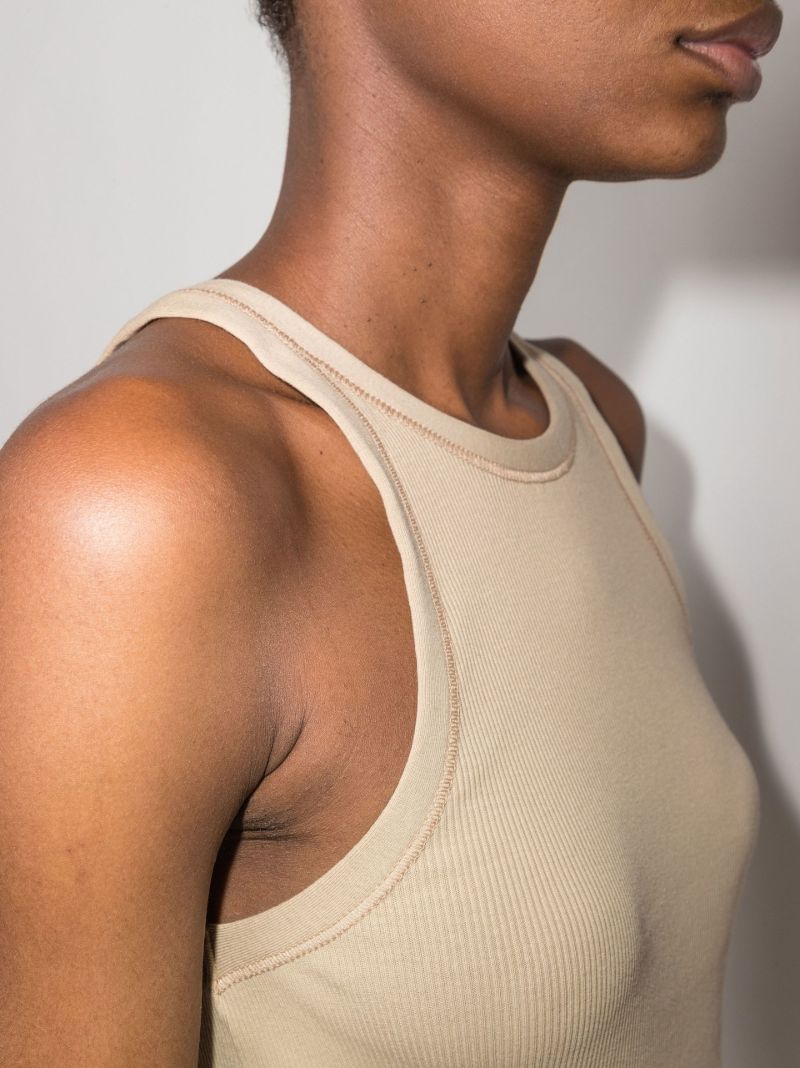 Ribbed Cotton Tank Top