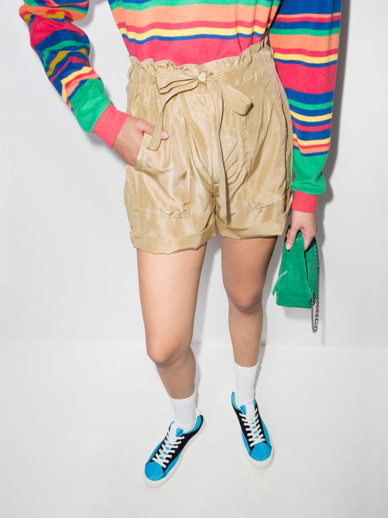 Silk Cargo Shorts