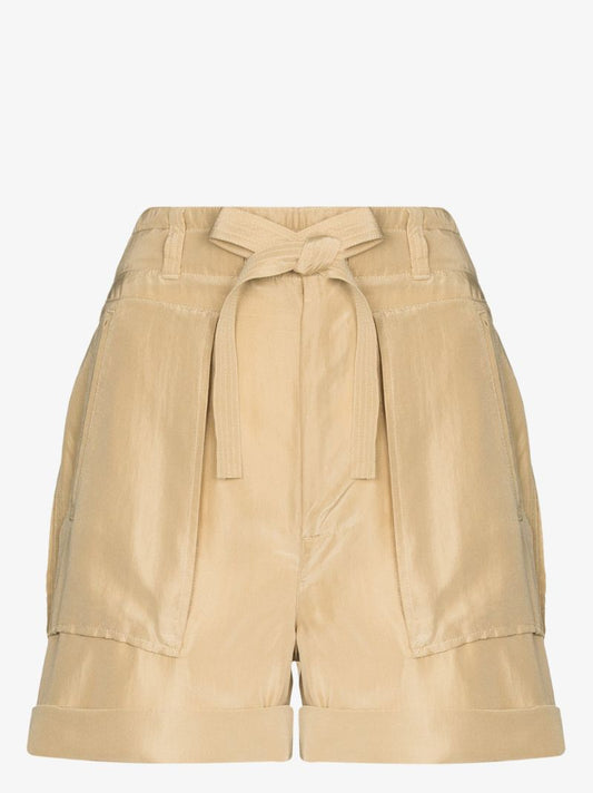 Silk Cargo Shorts
