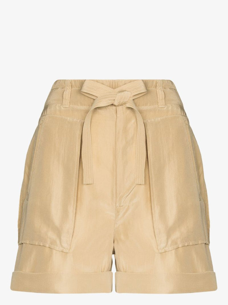 Silk Cargo Shorts