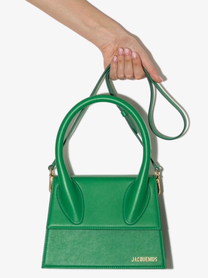Green Le Grand Chiquito Leather Tote Bag
