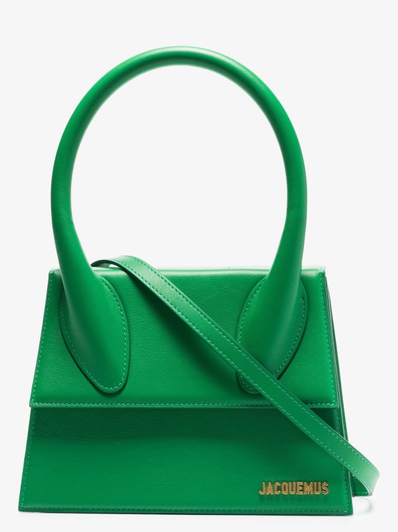 Green Le Grand Chiquito Leather Tote Bag